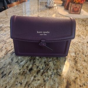 NEW Kate Spade Plum Leather  Crossbody